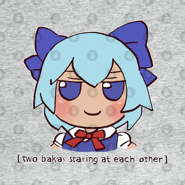 I draw cirno fumo plush but we are all baka / funny touhou meme by mudwizard